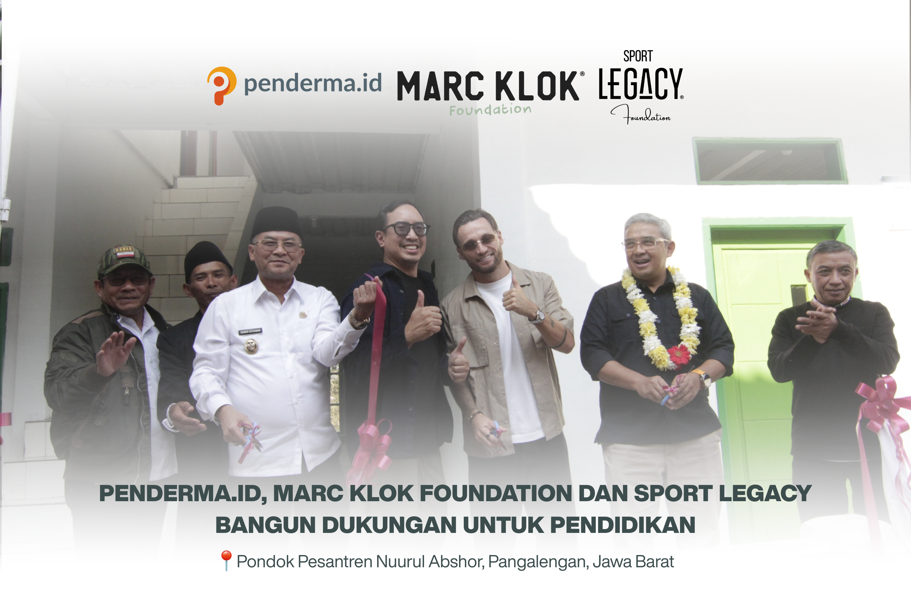 Penderma.id dan Marc Klok Foundation Bangun Dukungan untuk Pendidikan